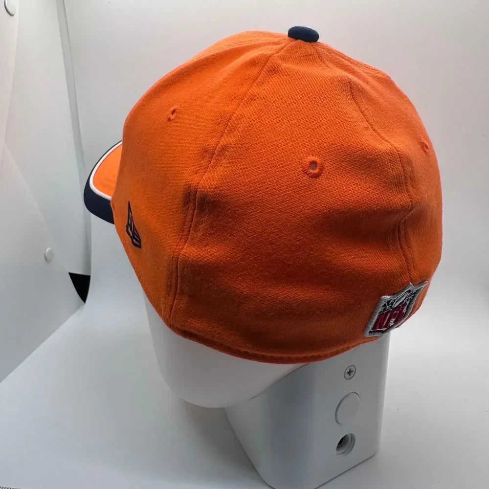 New Era Denver Broncos‎ NFL Official Team Baseball Cap Hat Orange Navy Football